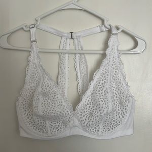 curvy couture white bralette style 34 DDD white